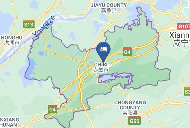 Xianning - Xinjiulong Commercial Hotel Maps
