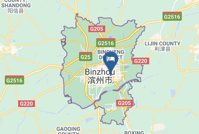 Binzhou - Xinkailai Hotel Maps