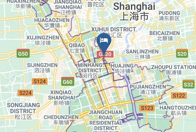 Minhang District - Xinkeyiliu Business Hotel Shanghai Maps