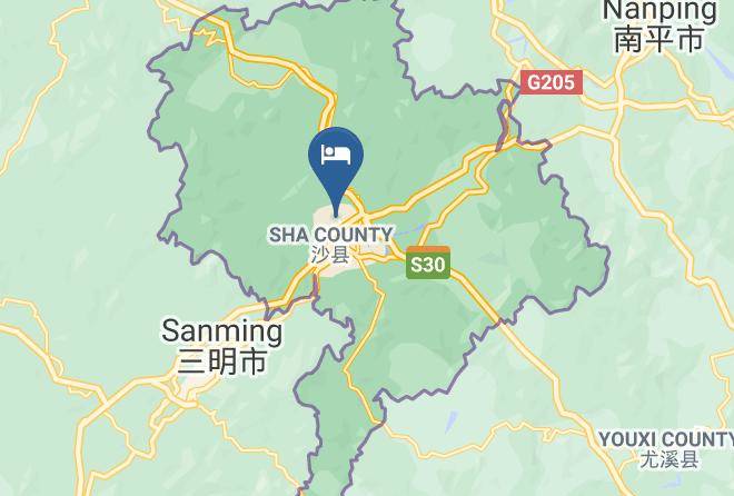 Sanming - Xinlonghu Hotel Maps