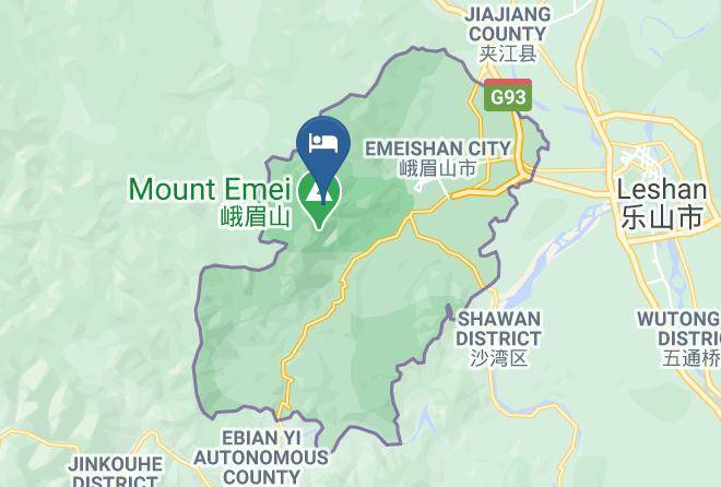 Leshan - Xinlongmen Boutique Hotel Maps