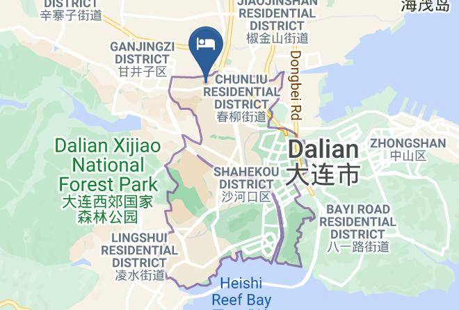 Dalian - Xinlongmen Hotel Maps