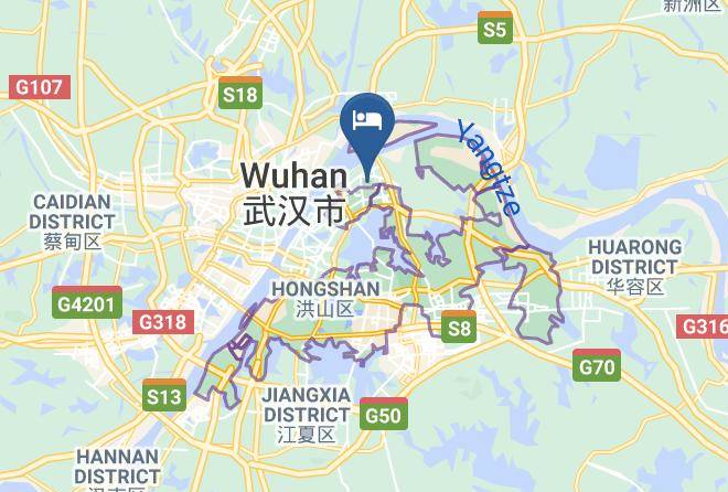 Wuhan - Xinlongtan Qingshan Hotel Maps