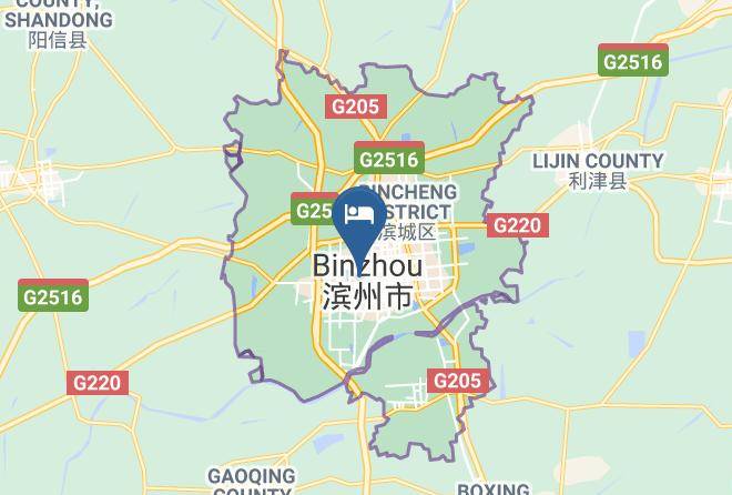 Binzhou - Xinlu Hotel Maps