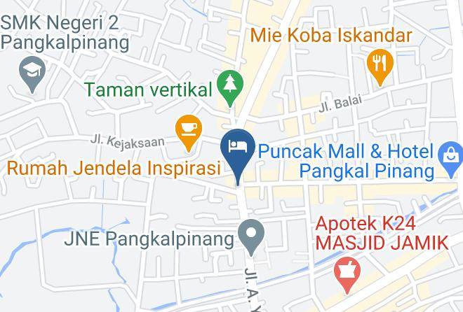Kota Pangkal Pinang - Xinlu Hotel Maps