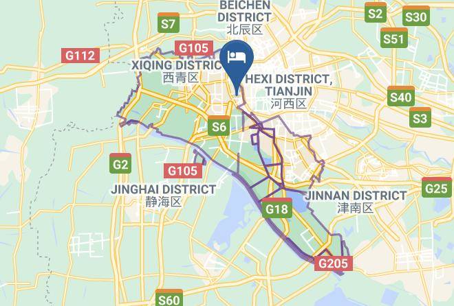 Xiqing District - Xinmao Tiancai Hotel Maps