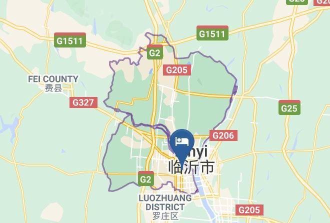 Linyi - Xinpujing Business Hotel Maps