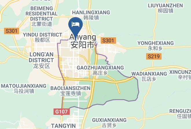 Anyang - Xinrujia Commercial Hotel Maps