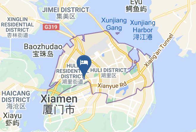 Xiamen - Xinsanhao Hotel Maps