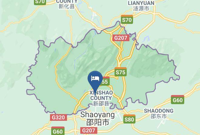 Shaoyang - Xinshao Tianyuan Hotel Maps