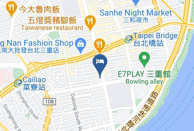 Sanchong District - Xinshe Hotel Maps