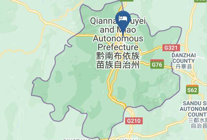 Qiannan Aut Prefecture - Xinsheng Hotel Duyun Maps