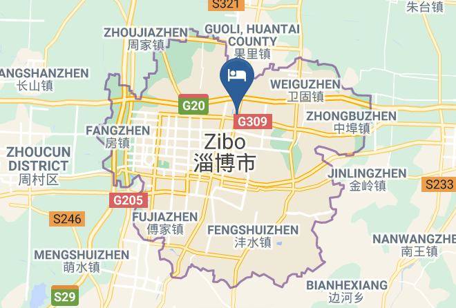 Zibo - Xintaixing Hotel Maps