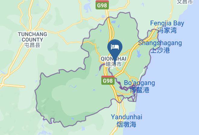 Qionghai - Xintengli Hotel Maps