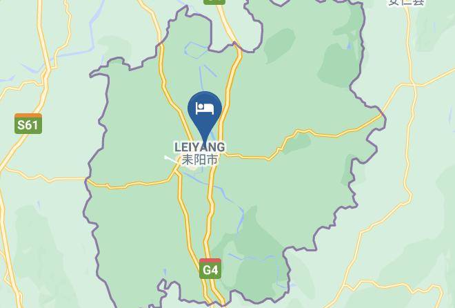 Hengyang - Xintongcheng Zhongyang Hotel Maps