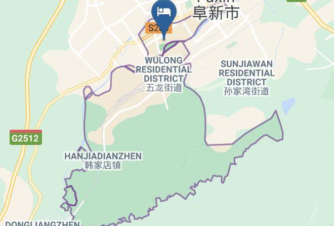 Fuxin - Xinxiang Hotel Maps