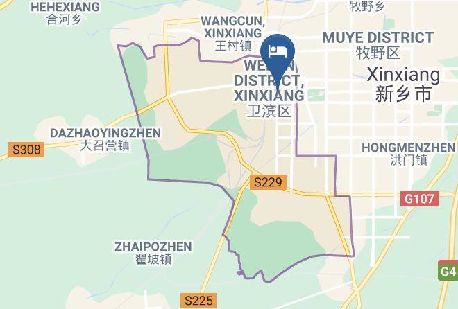 Xinxiang - Xinxiang Livable Hotel Maps