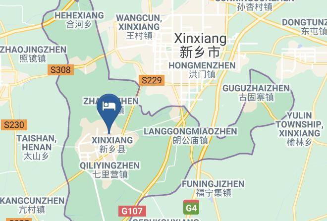 Xinxiang - Xinxiang Zhongzhou Yihe Hotel Maps