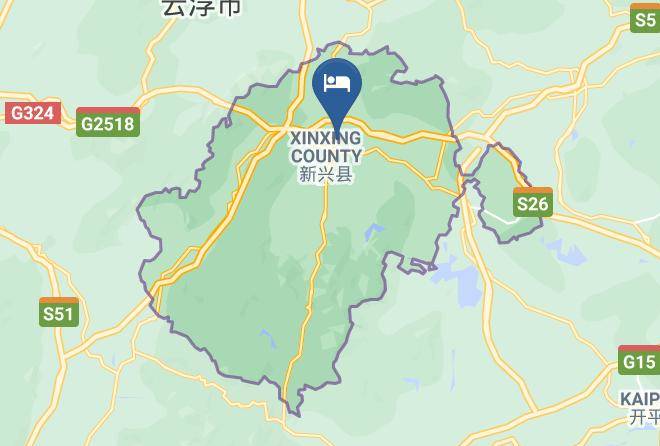 Xinxing Haoxuan Hotel Map