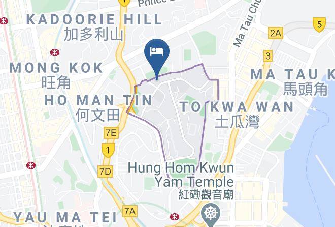 Kowloon - Xinxing Hotel Maps