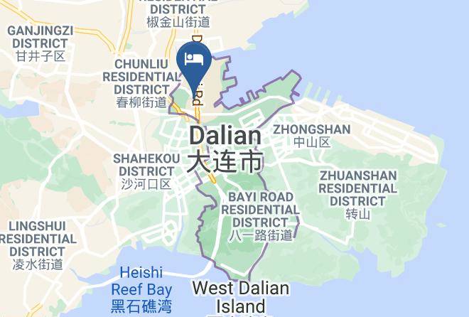 Dalian - Xinya Boutique Hotel Maps