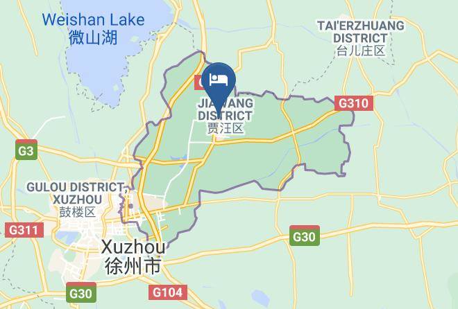 Xuzhou - Xinya Hotel Maps