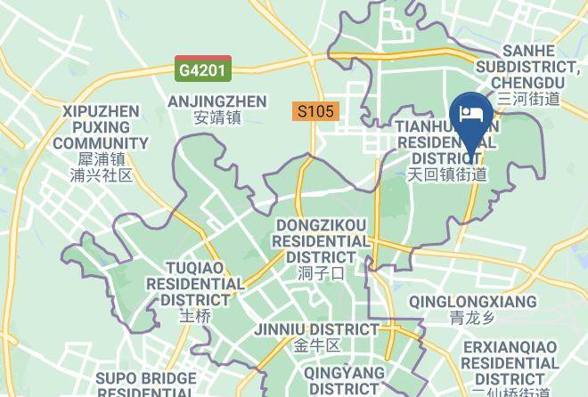 Chengdu - Xinyan Business Hotel Maps