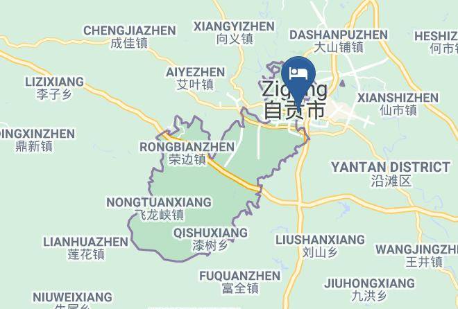 Zigong - Xinyang Garden Hotel Maps