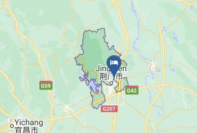 Jingmen - Xinyangfeng Hotel Maps