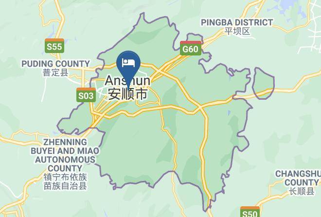 Anshun - Xinyi Commercial Hotel Maps