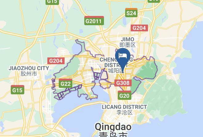 Qingdao - Xinyilong Commercial Hotel Maps