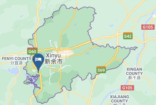 Xinyu Fairy Lake Yunjinzhuang Map
