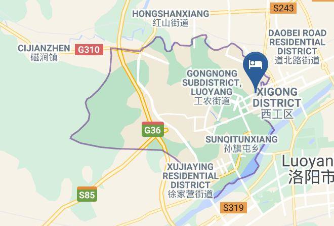 Luoyang - Xinyudong Hotel Maps