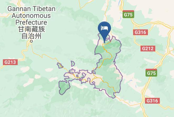 Gannan Zangzu Aut Prefecture - Xinyue Hotel Maps