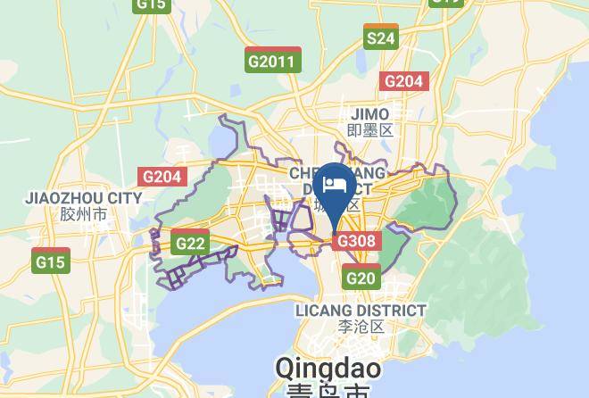 Qingdao - Xinyue Hotel Maps
