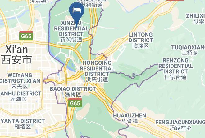 Xi An - Xinzhu Hotel Maps