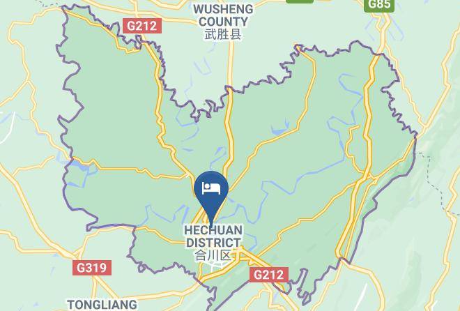 Hechuan District - Xinzuan Business Hotel Maps