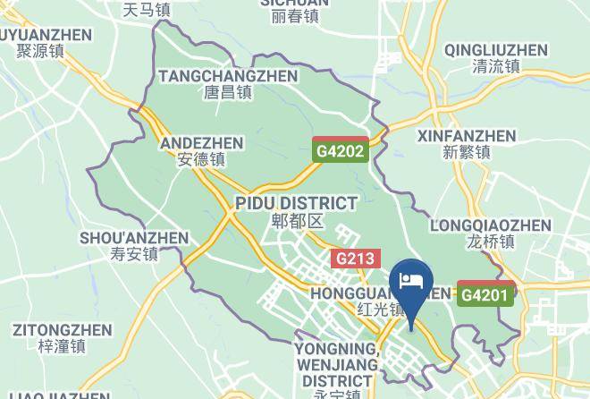 Chengdu - Xipu Hotel Maps