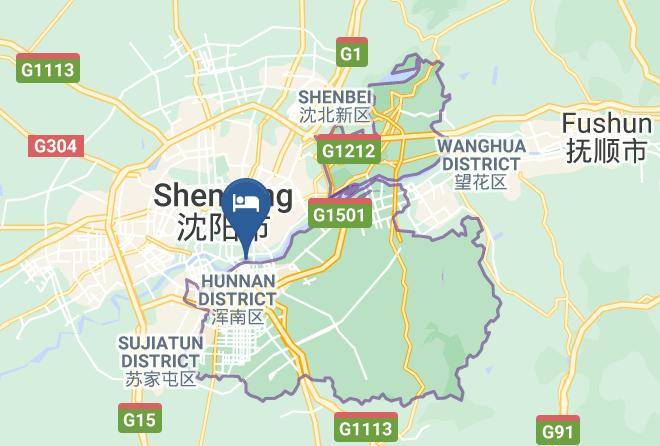 Shenyang - Xiruidu Boutique Hotel Maps