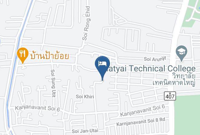 Amphoe Hat Yai - Xis Hotel Maps