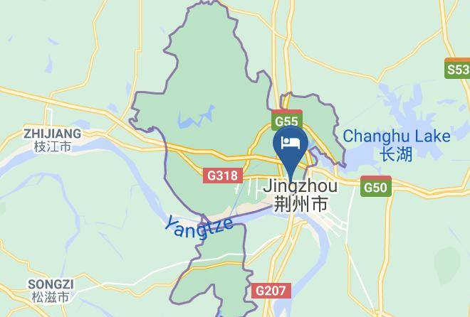 Jingzhou - Xishan Holiday Hotel Maps