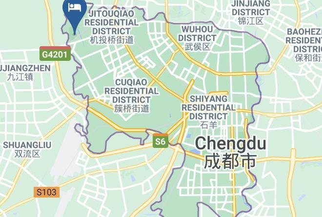 Chengdu - Xishu Forest Hotel Maps