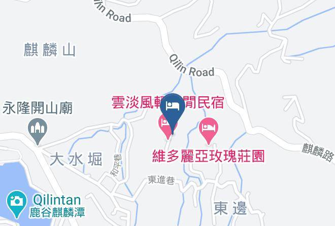Nantounty - Xitou Tengfangju Zen Homestay Maps