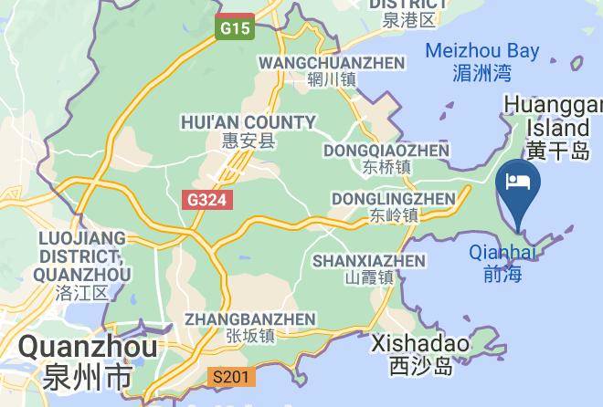 Quanzhou - Xiuyun Hotel Maps