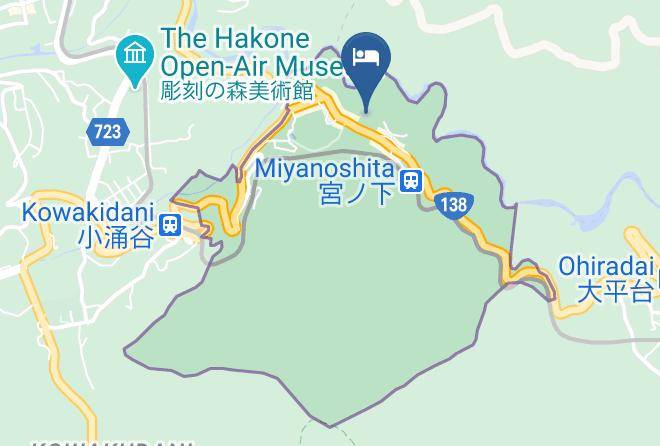 Hakone Townashigarashimo District - Xiv Hakone Palace Maps