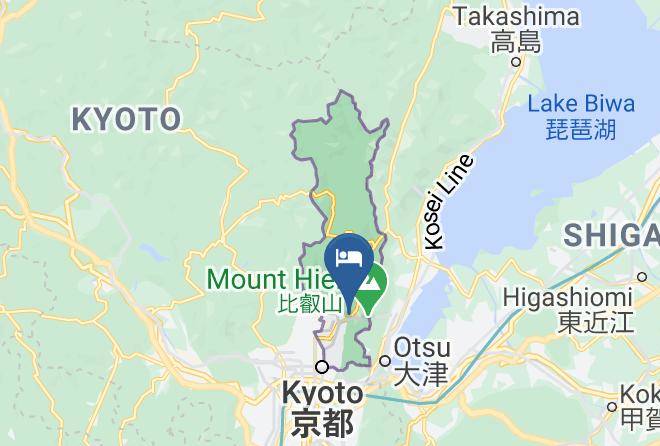 Kyoto City Sakyo Ward - Xiv Kyoto Yase Rikyu Maps