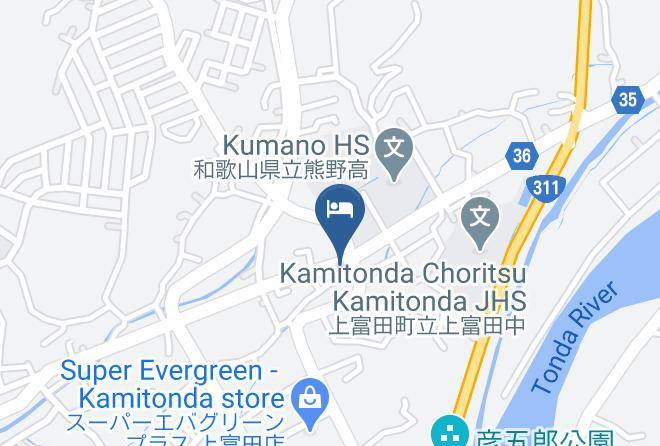 Kamitonda Townnishimuro District - Xiv Shirahama Maps