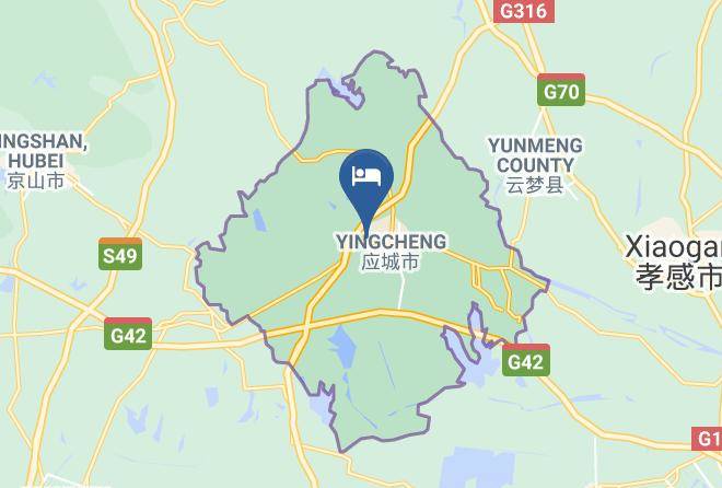 Xiaogan - Xiwannian Hotel Maps