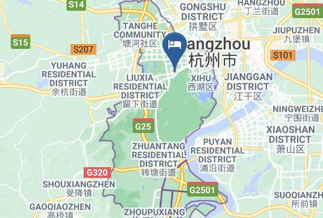 Hangzhou - Xixi 598 Hotel Maps