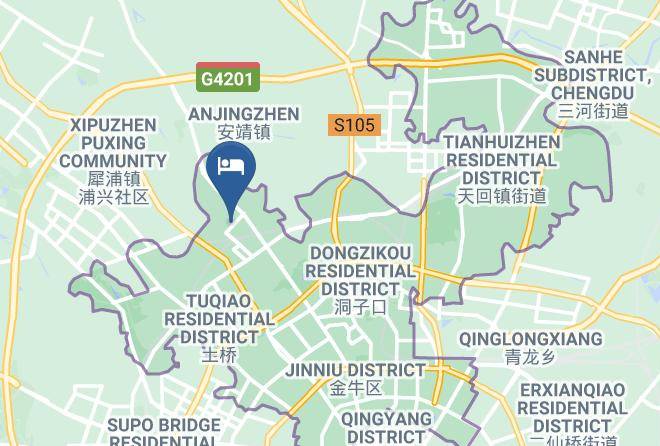 Chengdu - Xixian Hotel Maps